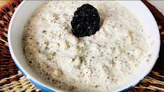 HEALTHY OVERNIGHT SOAKED OATMEAL  Easy Oatmeal Recipe [upl. by Iraam]