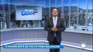 Abertura do Balanço Geral MG com volta de Mauro Tramonte 15102018 [upl. by Eillam]