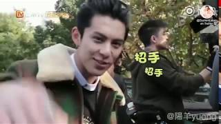 SUB ESPAÑOL Dylan Wang y Shen Yue  Escena del puente en Meteor Garden BTS [upl. by Dwaine]