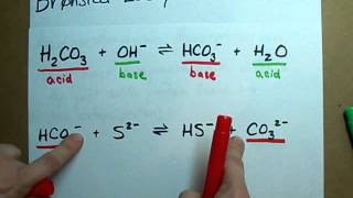 Identify Conjugate Acid Base Pairs Bronsted Lowry [upl. by Sayce]