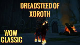 WoW ClassicDreadsteed of Xoroth Warlock quest in Dire Maul [upl. by Naida]