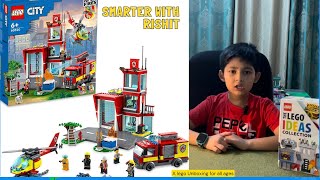 LEGO City Fire Station 60320 Building Kit 540 PcsMulticolor [upl. by Rasla]