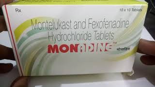 Monadine Tablet  Uses Sideeffects Reviews and Precautions in hindi [upl. by Nnazus]