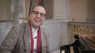 Mahan Esfahani talks about his new harpsichord [upl. by Nihcas]