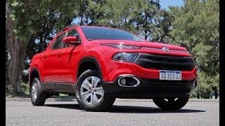 Fiat Toro 18 nafta  Test  Matías Antico  TN Autos [upl. by Meece]