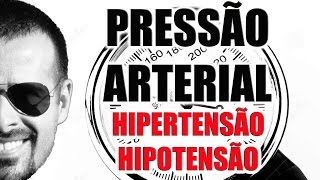 Pressão Arterial Hipertensão pressão alta e Hipotensão  Sistema Cardiovascular  VideoAula 055 [upl. by Annaoi780]