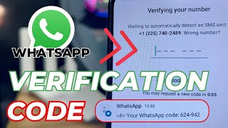 WhatsApp Code Not Coming Problem Fix  WhatsApp Verification Code Not Received [upl. by Ayekan529]