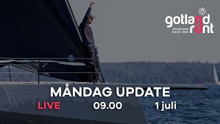 Gotland Runt 2024  Måndag 0900 Update [upl. by Eeclehc]