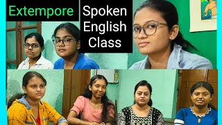 Extempore practice in Junior Spoken English Class [upl. by Regdirb588]