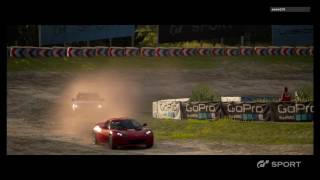 GT Sport Beta New Track Sardegna Menu Replay [upl. by Grodin]