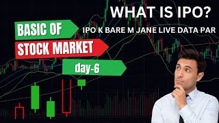 Share market day 6  what is IPO [upl. by Mariya]