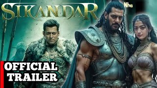 SIKANDAR  Trailer Salman Khan Rashmika Mandanna Amitabh Bachchan ARMurugadoss In Cinemastrailer [upl. by Winou]