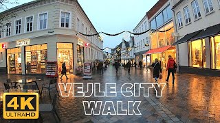 4K Denmark walking tour  Beautiful streets of Vejle  visitdenmark [upl. by Outhe902]