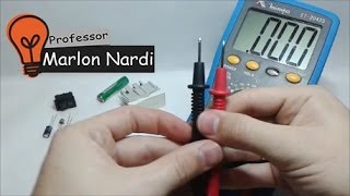 Como Utilizar o Multimetro  HD  Aprenda em 6 minutos  Professor Marlon Nardi [upl. by Mateya983]