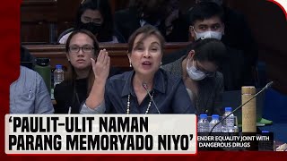 Sen Legarda sa kwento ni Bamban Mayor Guo Paulitulit parang memoryado [upl. by Frohman501]