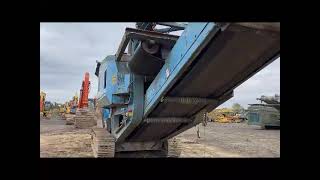 2003 TEREX PEGSON 1100 X 650 JAW CRUSHER [upl. by Eidroj]