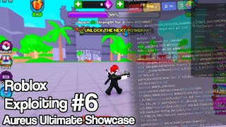 Roblox Exploiting  Aureus Ultimate Showcase 2023 New Scripts [upl. by Anitnemelc]