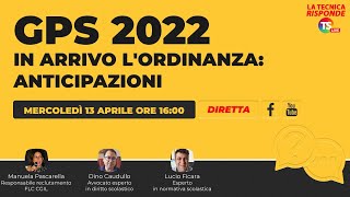 Gps 2022 in arrivo lordinanza anticipazioni [upl. by La Verne521]