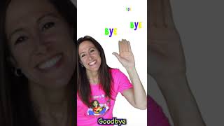 Learn Goodbye Song for Kids Official Videoby Patty Shukla Bye Bye Song for Children Short shorts [upl. by Helbona]