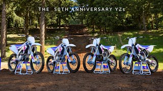 2024 Yamaha YZs  50 Years of Building Better Machines [upl. by Ariahs]