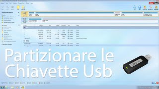 Tutorial Partizionare le chiavette usb Win Ita [upl. by Rocky]