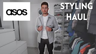 HUGE ASOS STYLING HAUL  Mens Casual Outfit Ideas 2021 [upl. by Fanny142]