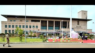 Swearingin  Ceremony of Honble Chief Justice of High Court of AP at Tummalapalli Kalakshetram [upl. by Jinny]