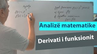 Ushtrime nga Analiza Matematike  Derivati i funksionit [upl. by Walli]