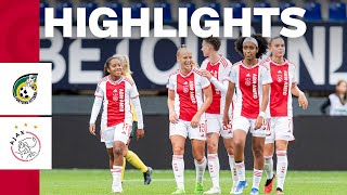 Two goals for Leuchter amp Hoekstra ⚽️⚽️  Highlights Fortuna Sittard  Ajax Vrouwen  Eredivisie [upl. by Idyak102]