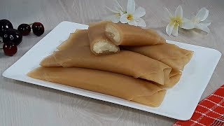 Patishapta Pitha  গুড়ের পাটিসাপটা পিঠা  Patishapta Pitha Easy Homemade Bangla Recipe [upl. by Bailar]