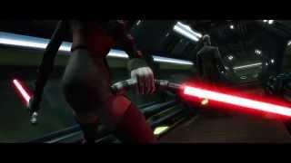 Star Wars The Clone Wars  Asajj Ventress amp Savage Opress vs Count Dooku 1080p [upl. by Gross]