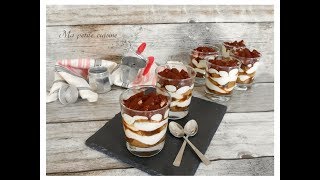 Tiramisù monoporzione senza uova [upl. by Nnairek]