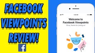 Get PAID By Facebook   Facebook Viewpoints Review [upl. by Lehcim619]