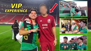 Mexico Invited Me To Their Game VIP EXPERIENCE [upl. by Nylitsirk]