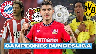 4 ARGENTINOS CAMPEONES de BUNDESLIGA [upl. by Chuah]