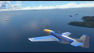 Seafront Simulations Global Shipping DLC makes the sea look alive  Microsoft Flight Simulator [upl. by Abercromby]