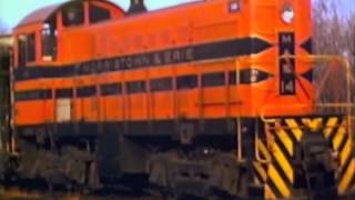 Morristown amp Erie Railroad Historical Footage [upl. by Ilrahc]