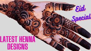 Eid Special Latest Simple Henna Designs 2024 Easy Floral Arabic Indian Mehndi Trending Designs [upl. by Larue269]