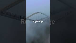 Ruyi Bridge Chinas Glass Walkway Over Yangtze River 🌉✨Crossing the Breathtaking Rainbow Bridge [upl. by Aennyl]