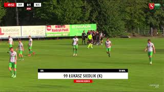 Orlęta Radzyń Podlaski  Wisłoka Dębica 11  bramki [upl. by Crispen190]