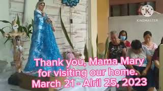 MAMA MARY VISITED OUR HOME [upl. by Adiene404]