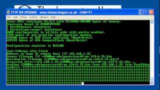 How to Upgrade IOS on Cisco Routers using TFTP Step by Step [upl. by Warga54]