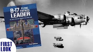 B17 Flying Fortress Leader First Look  Solo World War 2 Wargame  Boardgame  Dan Verssen Games [upl. by Atilemrac317]