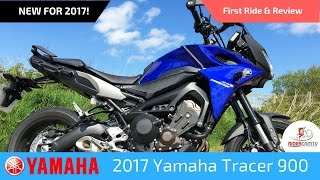 2017 Yamaha Tracer 900 MT09  First Ride amp Review [upl. by Rad796]