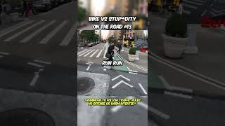 Biker vs Brainless karen funny newyork npc [upl. by Silevi665]