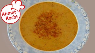 Rezept Linsensuppe  Ahmet Kocht  türkisch kochen  Folge 51 [upl. by Auqinahs]