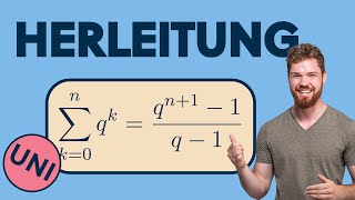 Endliche geometrische Reihe Einfache Herleitung der Formel über eine intuitive Gleichung [upl. by Sulakcin]