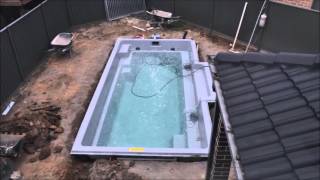 3  Pool Install Time Lapse [upl. by Baiel476]