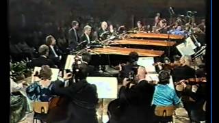 Mozart  Concerto for 3 pianos K242 Schiff Barenboim amp Solti [upl. by Nhguahs]