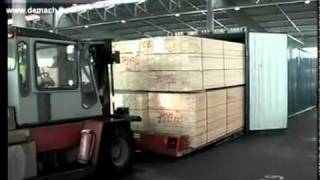 DeMACH Fast Container Loading and Unloading System in operation [upl. by Clute]